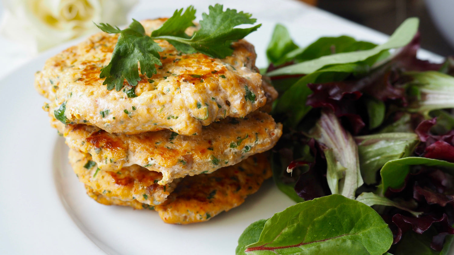 Salmon burgers for a brain boost!