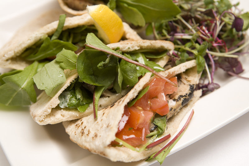 Tuna, Tomato and Watercress Easy Pita Pocket