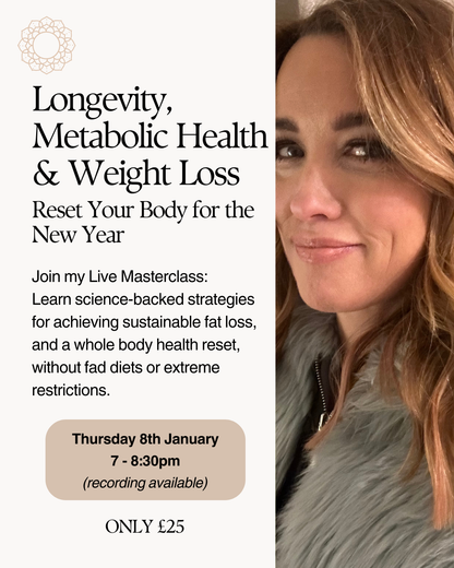 Longevity, Metabolic Health &amp; Weight Loss - Reset Your Body for the New Year